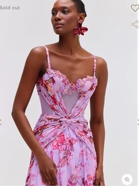 white christmas dresses Patbo Wave Cut Out Maxi Dress – Cattivo main image 1